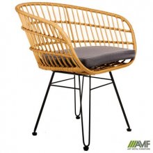Крісло Jamaica чорний, ротанг латте КОД ТОВАРУ: 540047