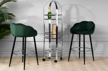 МАРГАРИТА Стілець барний зелений
розмір 56х57х86 см