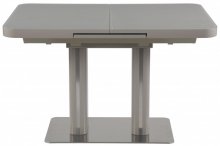 Стіл "Асті" 110-145x70 см білий сатин