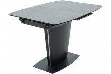Стіл "Терра" 120-160x80 см керамік антрацит