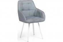 Стілець "Комбі" поворотний світло-блакитний