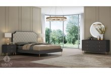 Спальня "Толедо" темно сірий