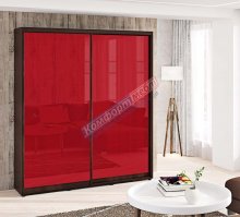 Шафа-Купе 1,0м "Кольорове скло" дводверна 1000х2100/2400 