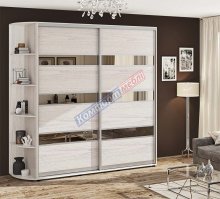 Шафа-Купе 1,0м "Модель 4" дводверна 1000х2100/2400 