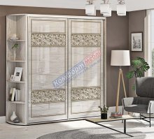 Шафа-Купе 1,0м "Валенсія" фарбувань високий глянець дводверний 1000х2100/2400 