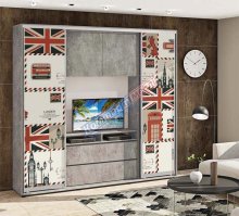 Вітальня-Купе 2,7м "ДСП" Кольоровий друк 