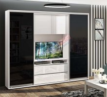 Вітальня-Купе 2,7м "ДСП" Кольорове Стекло 