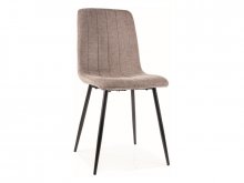 ALAN BREGO Стільці металеві колір бежевий  CZARNY STELAŻ/BEŻ 34
розмір 91/39/45/51 см