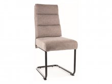 BERRY BREGO Стілець металевий бежевий CZARNY STELAŻ / BEŻ 34
розмір 97/44/44/50 см