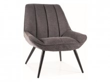 CELLA BREGO Крісло тканинне колір сірий SZARY 18
розмір