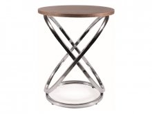 EOS E Стол журнальный цвет орех/ хром
размер  FI45