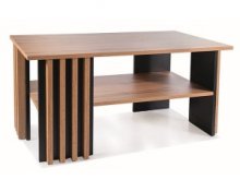 EVITA Стол журнальний  цвет дуб DĄB ARTISAN / CZARNY
размер 100X60