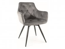 Стілець з підлокітниками Signal Mango Velvet MANGOVCSZ
розмір 83/45/57/49