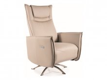 NOTOS Крісло для відпочинку штучна шкіра колір бежевий BEŻ TAP.216 NOTOSSSBE
розмір 72х116х49 см