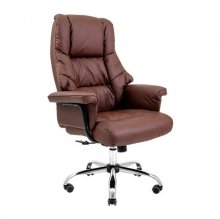 Крісло Конгрес – комплектація Хром – механізм M-2 Широкий (Anyfix Wide) – оббивка Коричневий