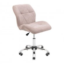 Крісло Бінго – комплектація Хром – механізм Піастра – оббивка Бежевий