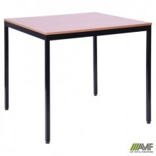 Стол Турин разборной 800х800х750 H черный Бук