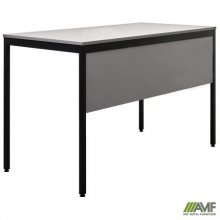 Стол письменный Осло (1187х600х750Н) черный графит, Серый Шифер КОД ТОВАРА: 217225