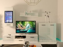 АЛЯСКА Вітальня БРВ (ВМК) білий глянець
ширина: 215 см
висота: 190 см
глибина: 40 см