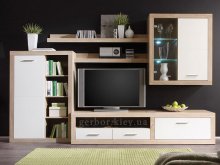 СТЕФАНО Вітальня БРВ (ВМК)
ширина:	290 см
висота:	190 см
глибина:	48 см