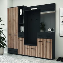 АМБРЕ Прихожая комплект
размер 210х202х32 см 