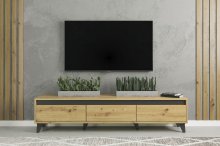 Тумба під телевізор Світ Меблів Одрі тумба ТВ
розмір 1850 х 435 х 380 см 