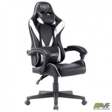 Крісло VR Racer Dexter Djaks чорний/білий (КОД ТОВАРУ: 553936) 