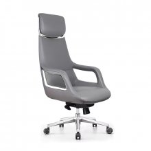 GONZO Крісло для керівника ергономічне шкіра
колір сірий 