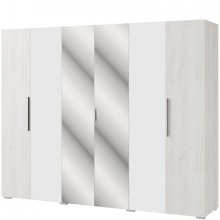 РОМБО Шафа із дзеркалами 6Д Світ Меблів 