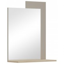 DOMINICA дзеркало 65 taupe / дуб silverjack