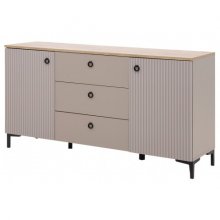 DOMINICA комод 2d3s taupe / дуб silverjack