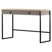 DOMINICA столик туалетний 2s taupe / дуб silverjack 