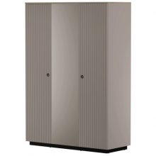 DOMINICA шафа з зеркалом 3d taupe / дуб silverjack 