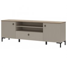DOMINICA шафка ТВ 2d1s taupe / дуб silverjack