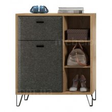 GRACE комод 1d1s дуб navarra / grafit 