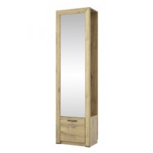 SAPORI шафка з зеркалом 1d дуб navarra 