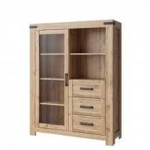 MORTIZ витрина низкая 1w3s дуб wotan