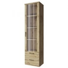 DOORSET вітрина висока 1w2s дуб navarra