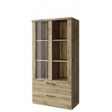 DOORSET вітрина низька 1w2s дуб navarra