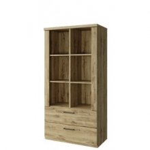 DOORSET стелаж відкритий низький 2s дуб navarra