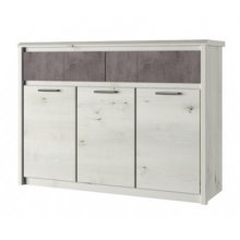 NONELL комод 3d2s вільха полярна / онікс 