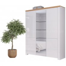 VIGO шкаф с зеркалом 5d [F] белый глянец