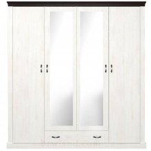 Шкаф с зеркалами ЛАВЕНДА ВМВ 4D1S