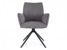 COCO II VARDO Крісло металеве колір сірий SZARY 11