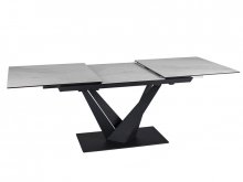 SORENTO CERAMIC Стіл обідній колір білий  SORENTOBC160
розмір 160(220)X90 см