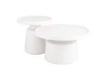 RODOS Комплект столов журнальный ( 2 шт ) цвет серый материал метал
размер  FI50 FI70 