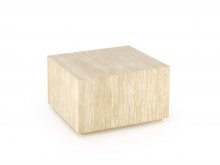 TRAVERTINO квадрат стол журнальный
размер  60/60/36 cm