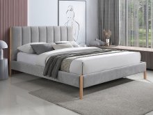 BELMONT RAVEN  Кровать тканевая цвет серый SZARY 06
размер 160x200 