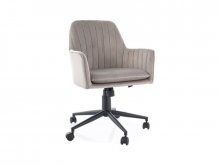 Q-886 Кресло офисное ткань цвет бежевый BLUVEL 40
