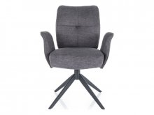 WING BREGO Крісло колір сірий тканина 18 WINGBRCCSZ
розмір 90/45/66/45